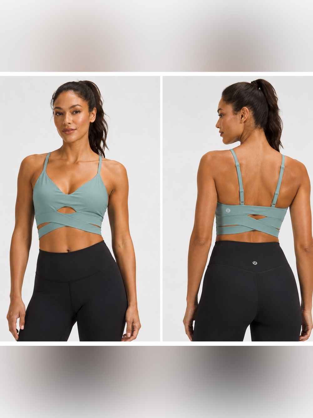 Lululemon V-Neck Crossover Underband Bra – Size 6 – New with Tags